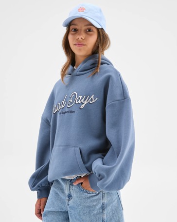 Australian Cotton Blend Oversized Fleece Hoodie