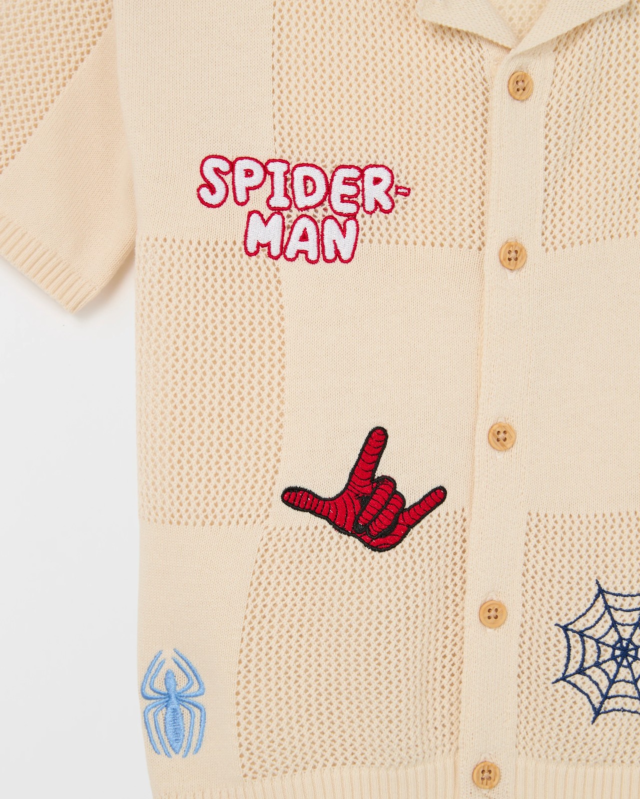 Marvel Spider-Man Australian Cotton Knit Shirt 2 of 2