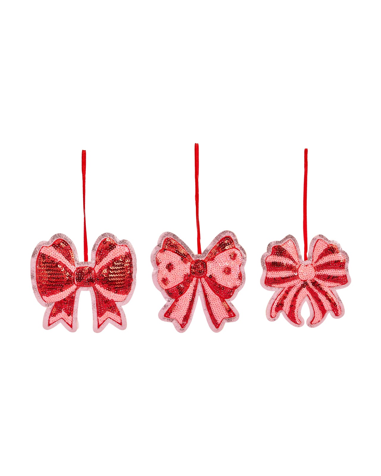Anko 3 Pack Sequin Bow Decorations 2 of 6