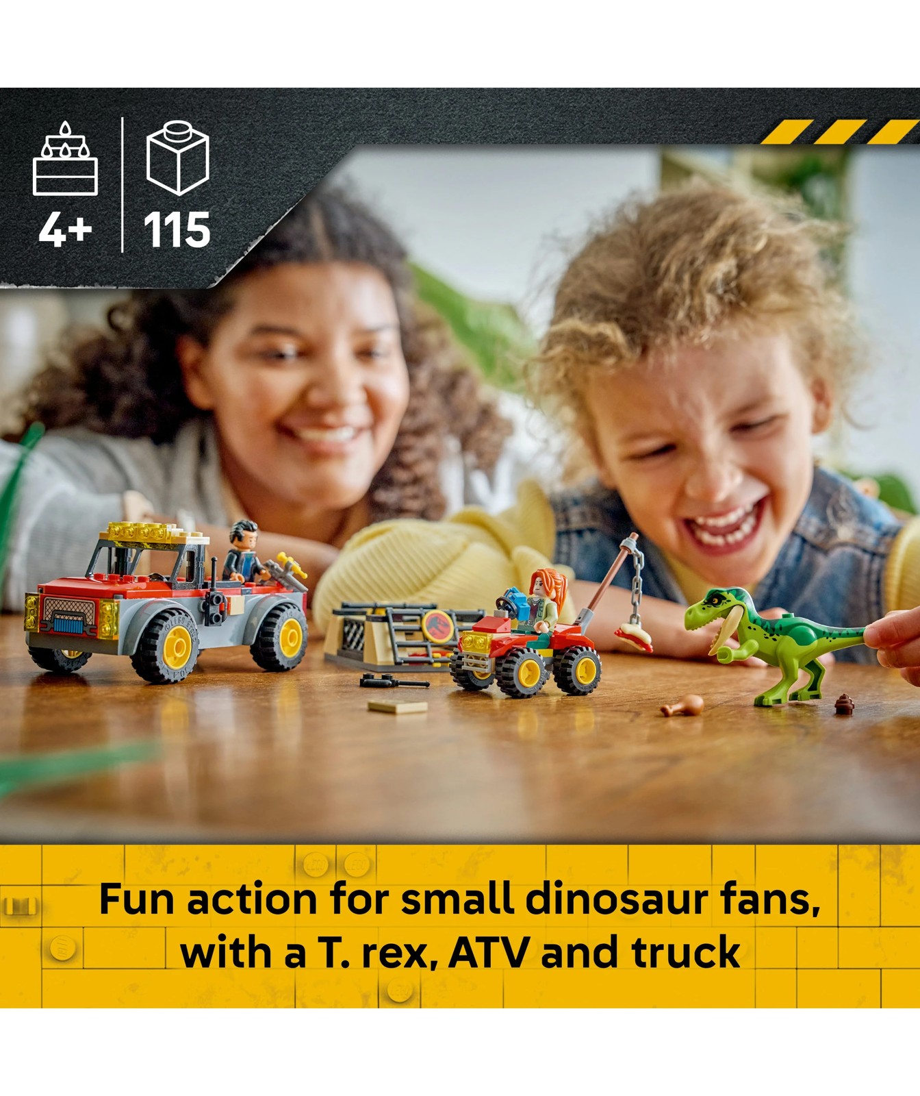 LEGO® Jurassic World Young T. rex Transport Truck 77978 2 of 5
