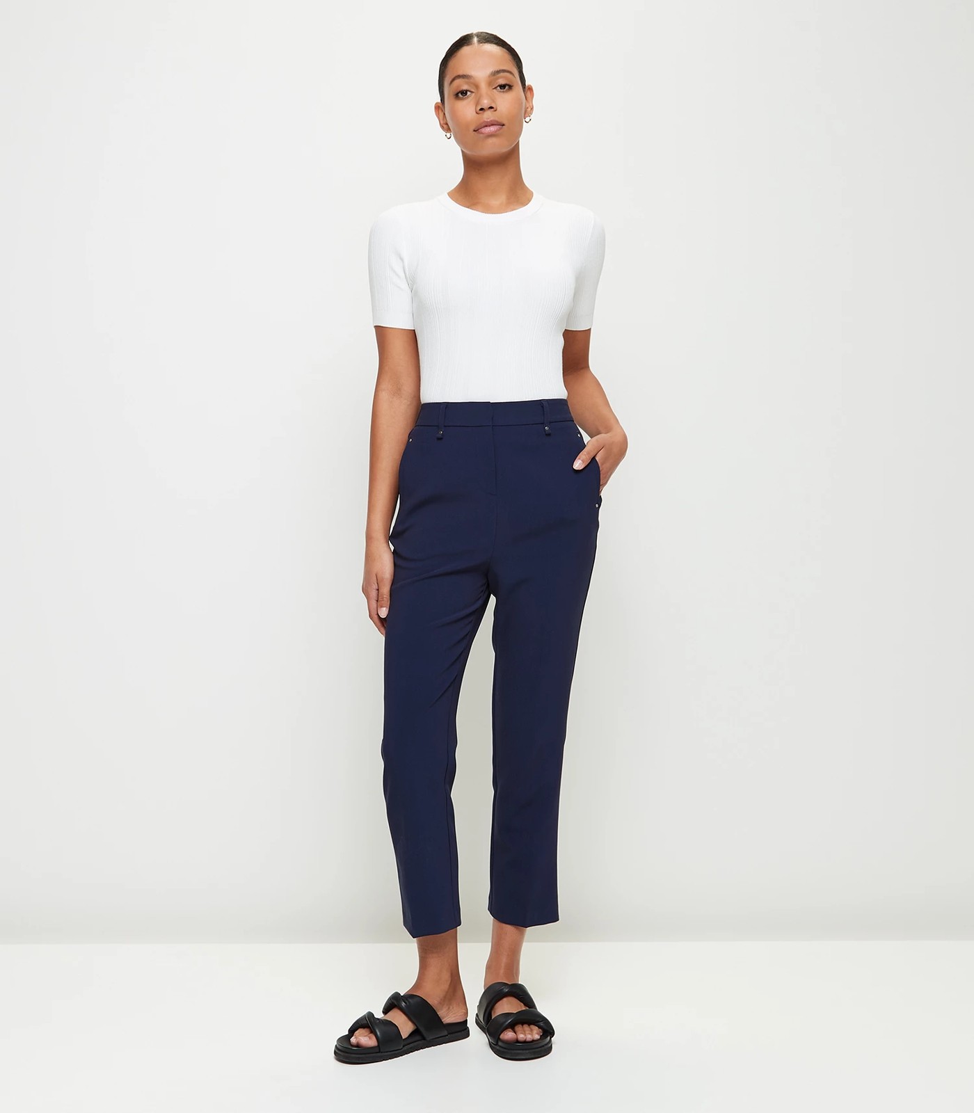 Straight Leg Tapered Pants - Preview | Target Australia