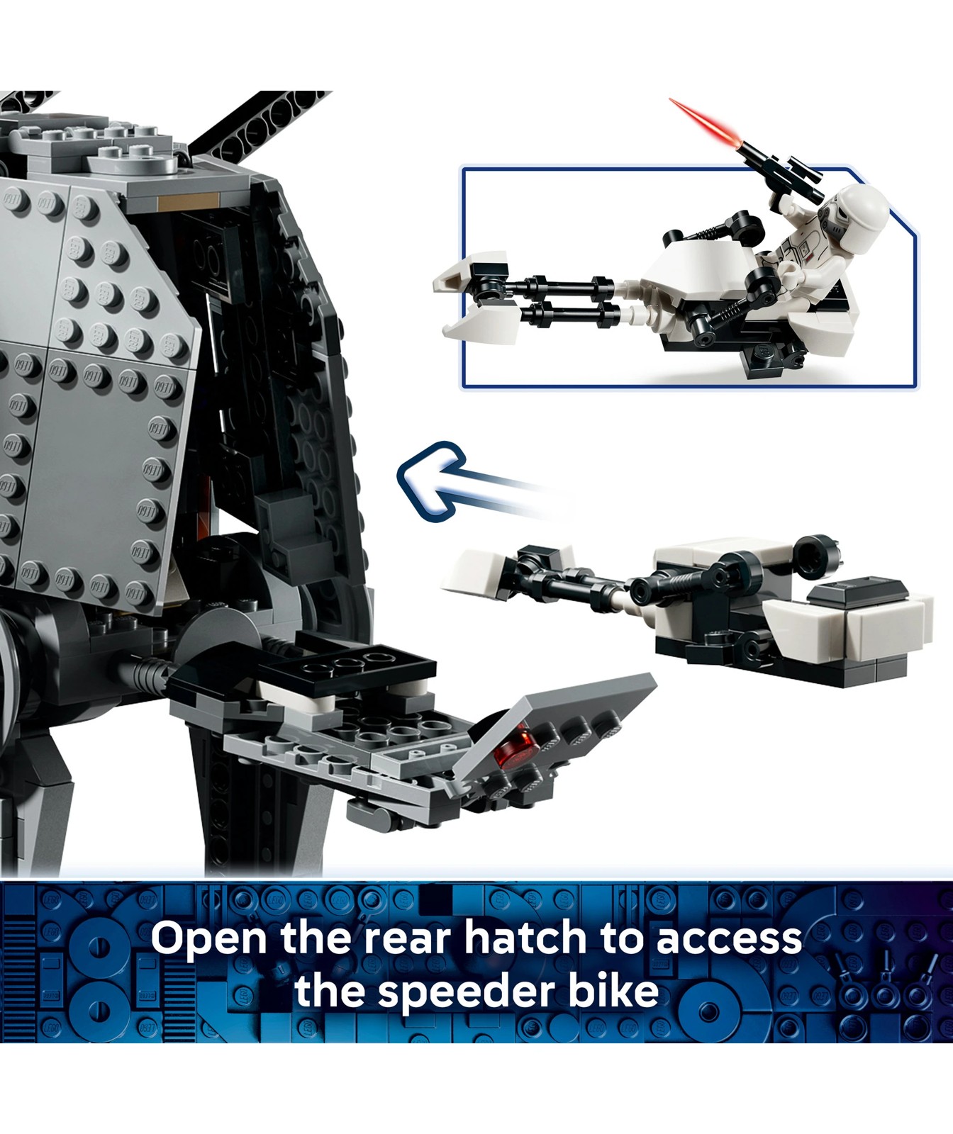 LEGO® Star Wars TM Imperial Remnant AT-AT™ with INT-4 75454 5 of 6