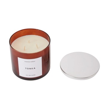 Tonka Inspired Glass Candle - Anko