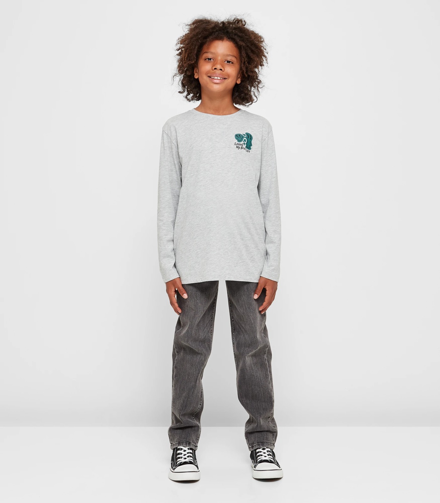 Organic Cotton Long Sleeve Top | Target Australia