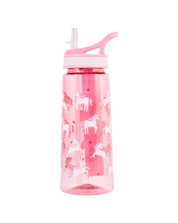Anko 650ml Unicorn Flared Drink Bottle