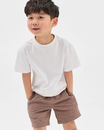 Australian Cotton Seersucker Volley Shorts
