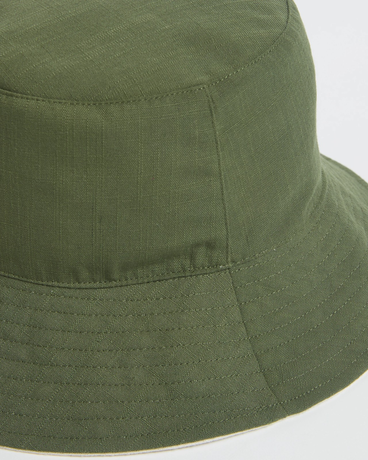 Reversible Bucket Hat - Stone/Green 2 of 3