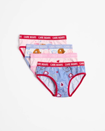 Care Bears Younger Girls Briefs 4 Pack