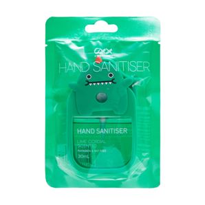 Hand Sanitiser 30ml, Lime Cordial Scented - OXX Bodycare product image