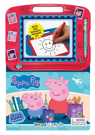 Peppa Pig: Peppa's Adventure Read & Doodle - Book