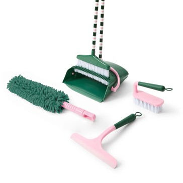 Anko 4 Piece Cleaning Tool Set - Stripe