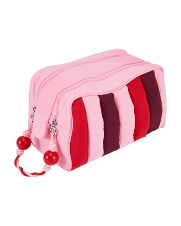OXX Cosmetics Makeup Bag - Quilt Stripe