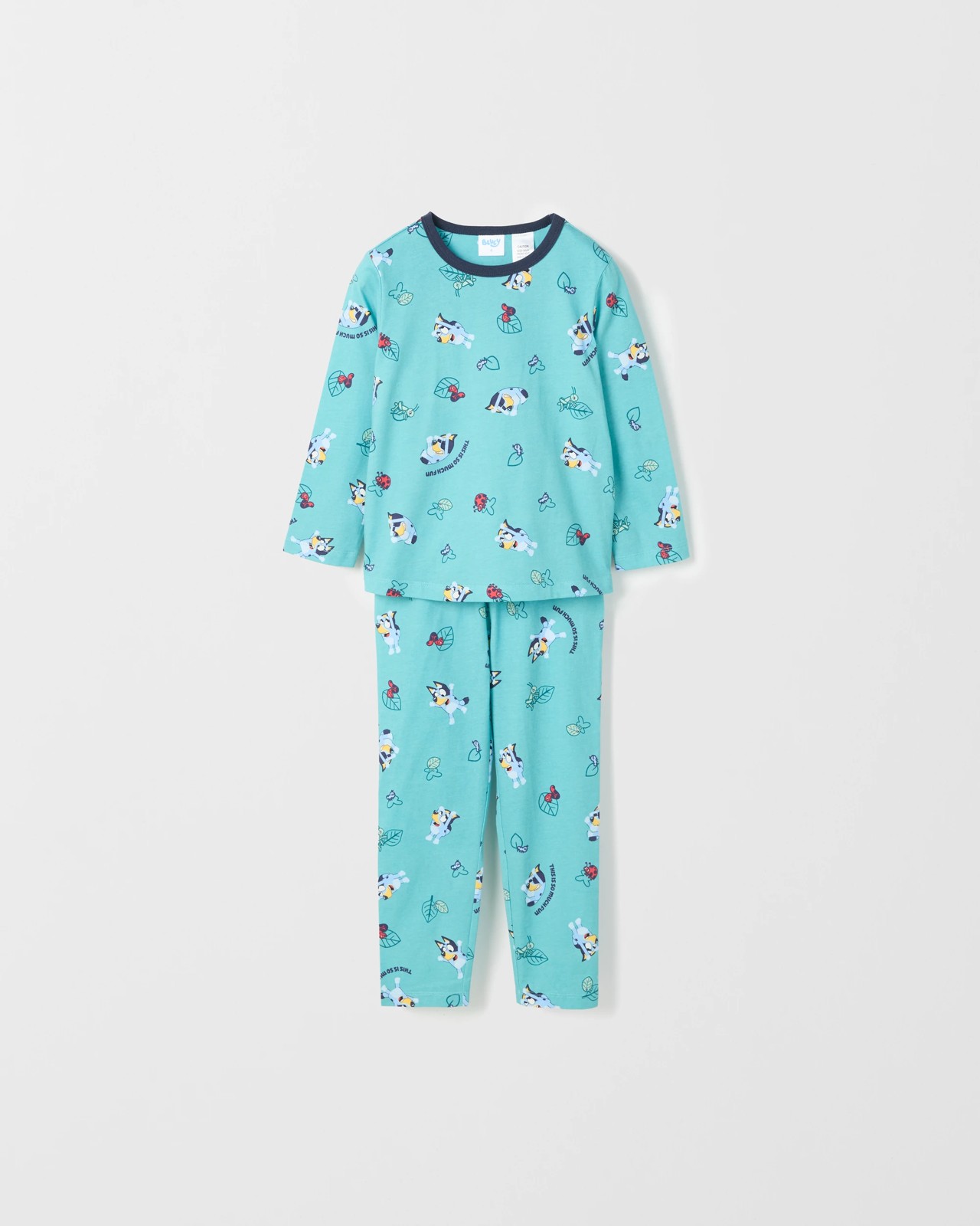 Bluey Australian Cotton 2 Pack Younger Boys Knit Pyjama Set 5 of 5