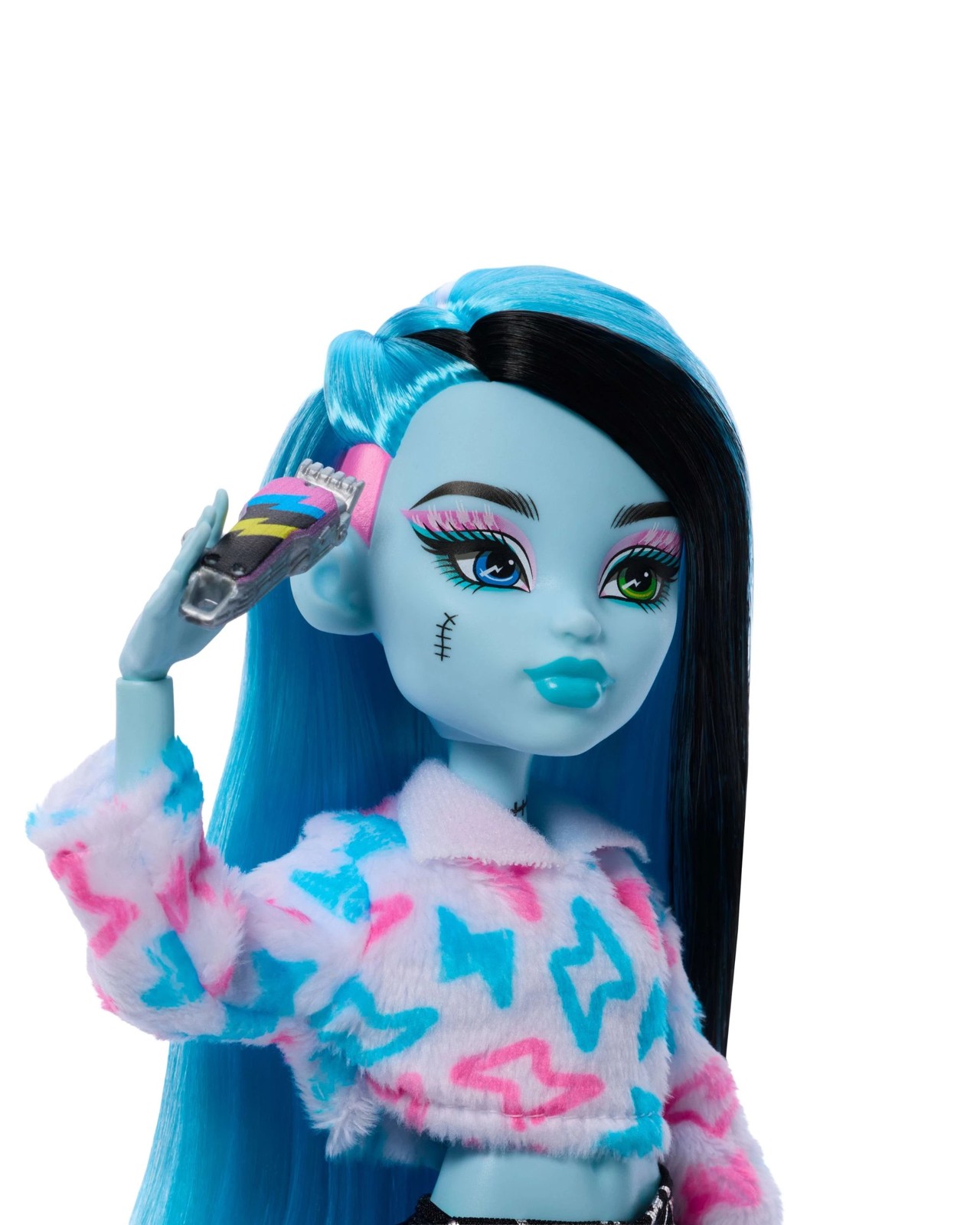 Monster High Self-Scare Secrets Frankie Stein Fashion Doll with 13 Realistic Accessories 4 of 6