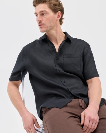 European Linen Short Sleeve Shirt