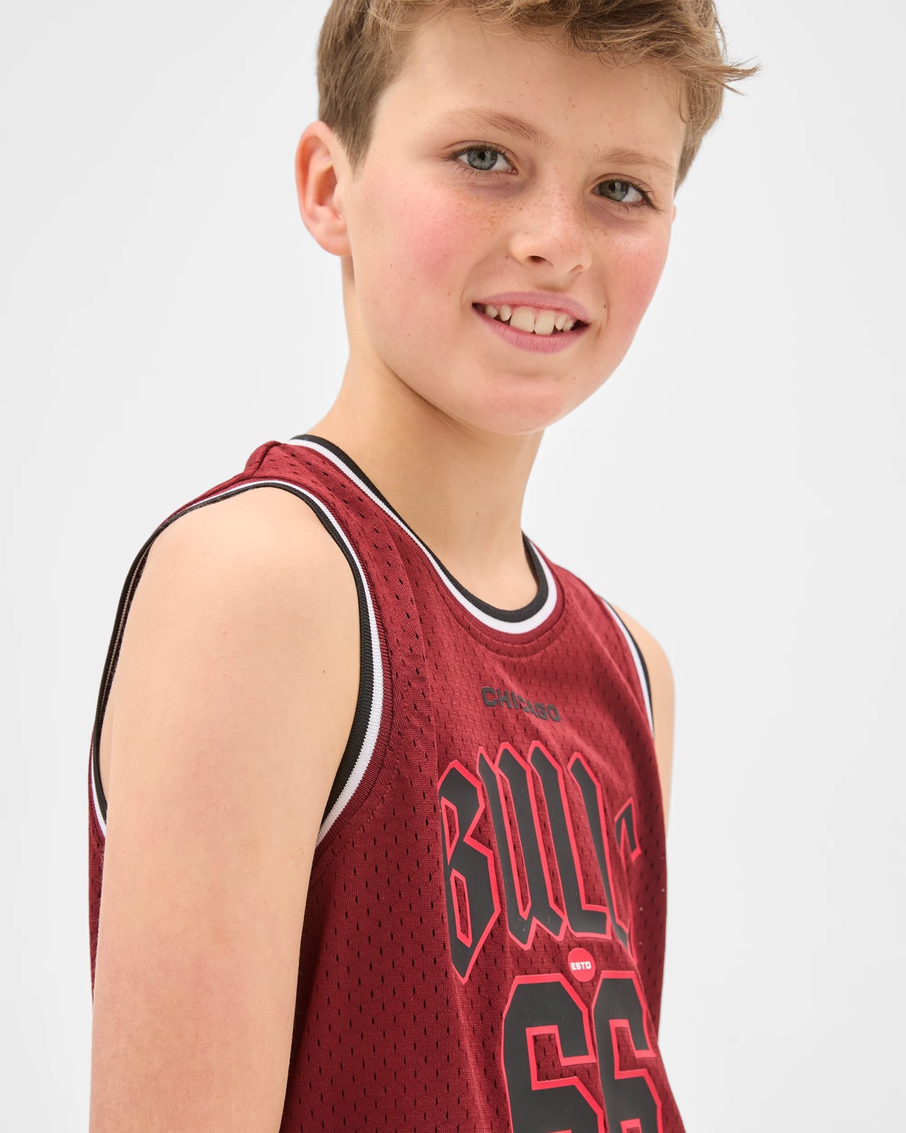 NBA Mesh Tank Top - Red 3 of 6