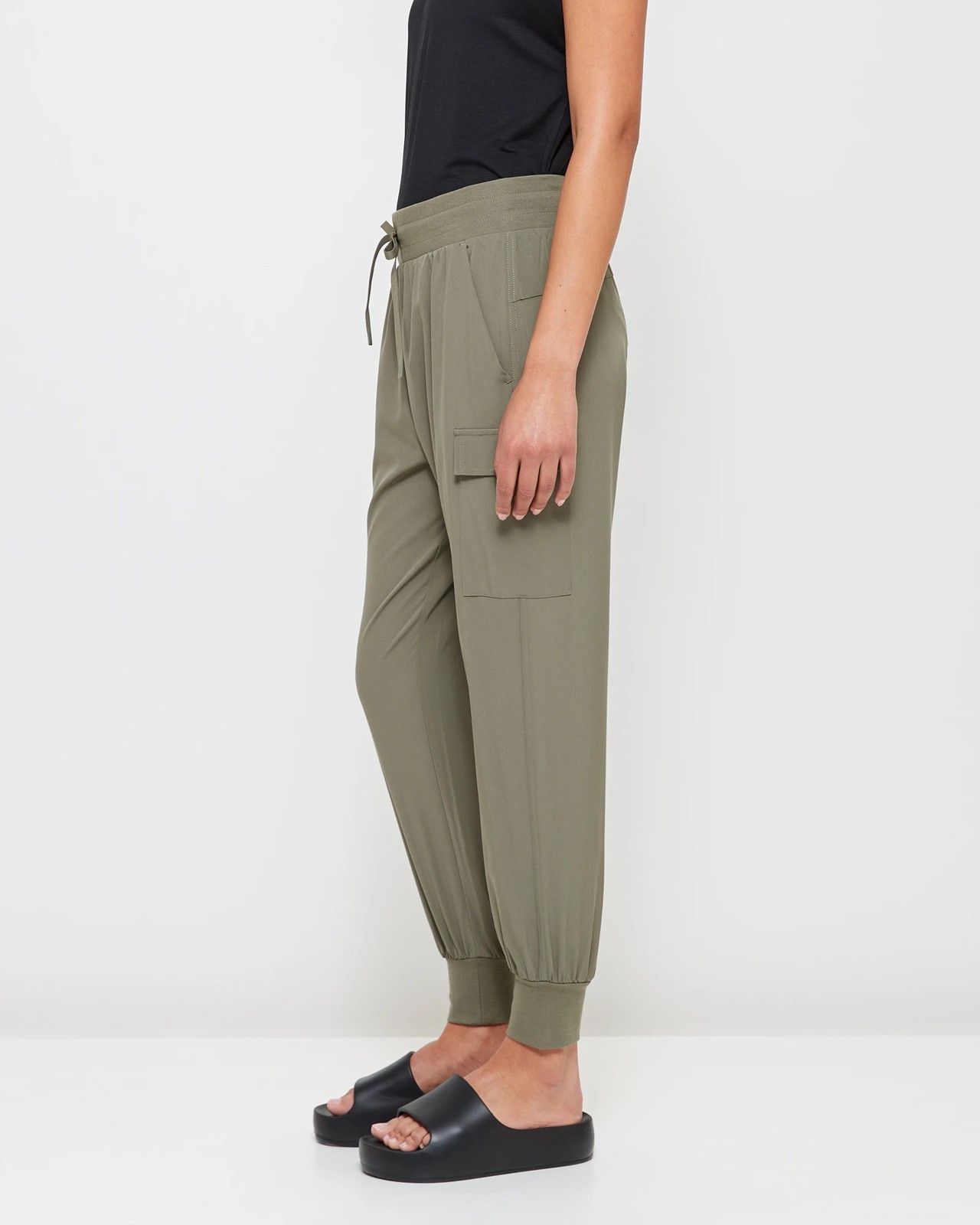 Active Woven Cargo Pants - Dusty Olive | Target Australia