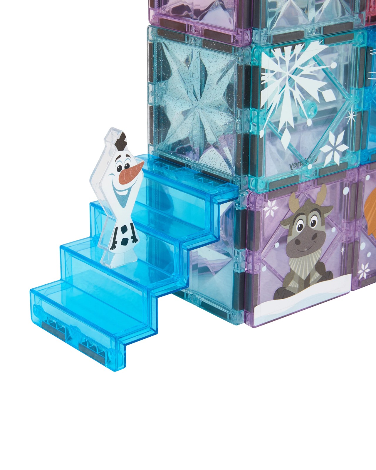 100 Piece Disney Frozen Magnetic Tiles 5 of 5
