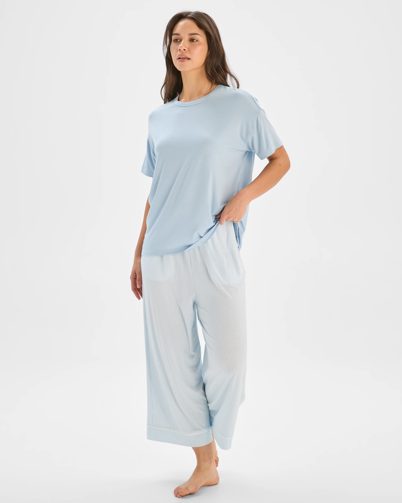 Bamboo Culotte Sleep Pants 2 of 6