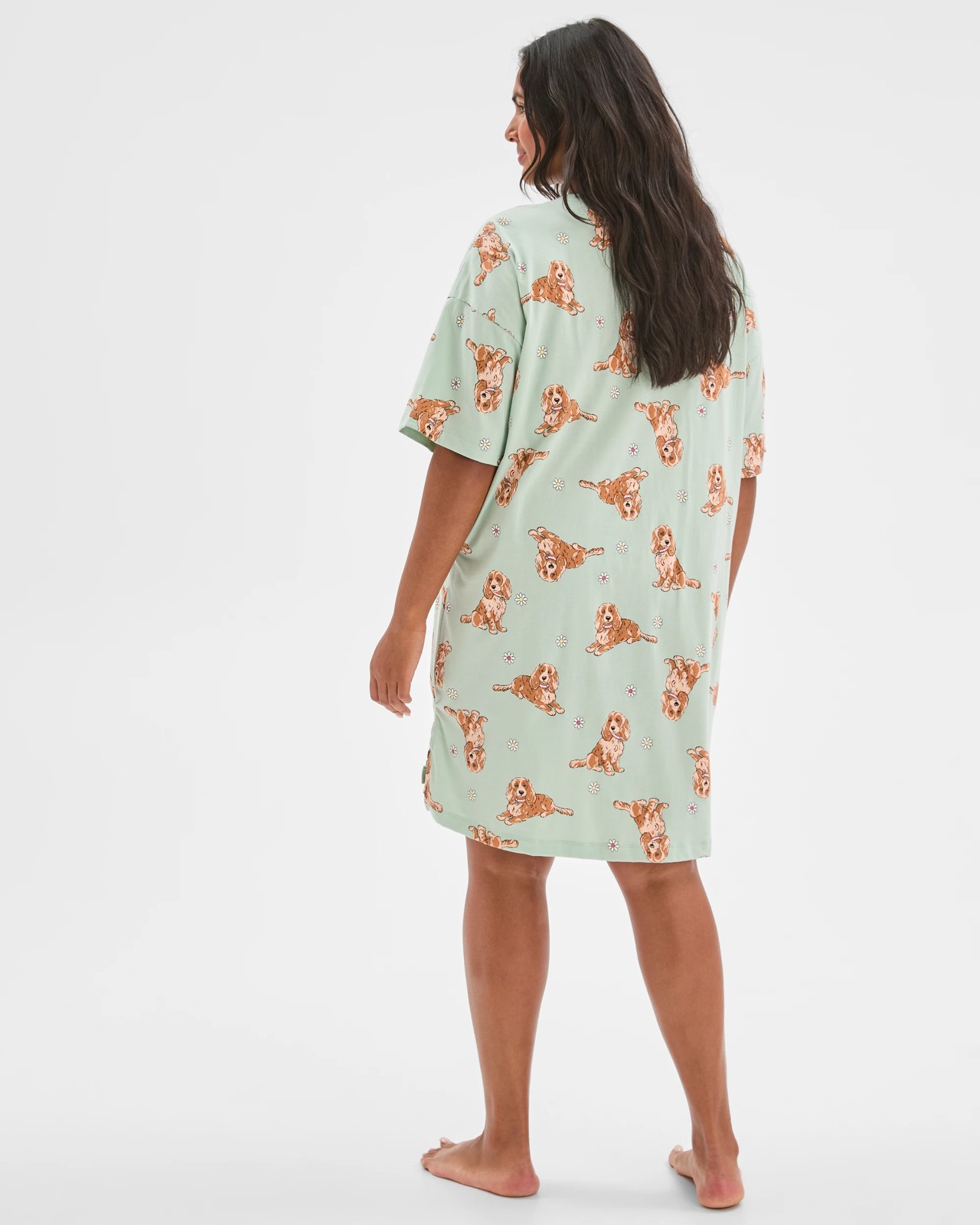 Plus Size Australian Cotton T-Shirt Nightie 6 of 6