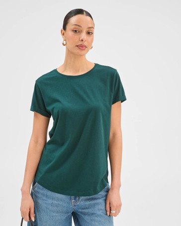 Relaxed Fit Crew Neck T-Shirt