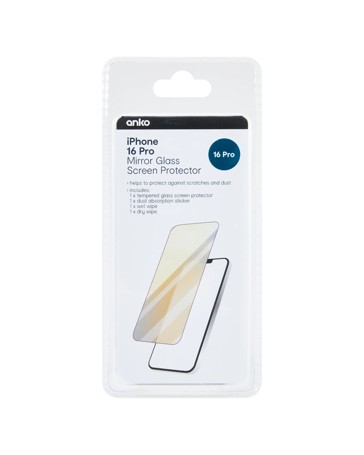 iPhone 16 Pro Mirror Glass Screen Protector - Anko