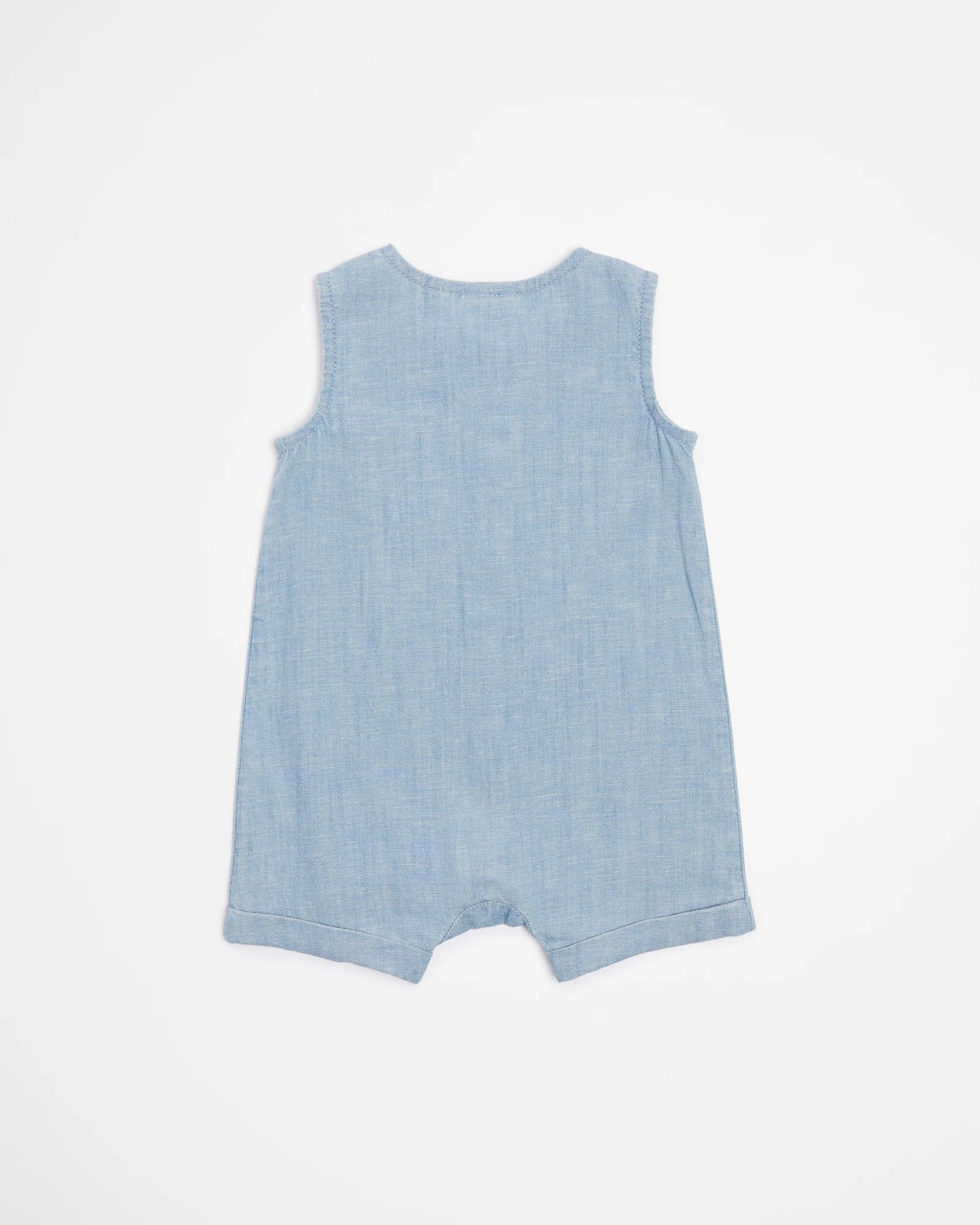 Baby Linen Blend Romper | Target Australia