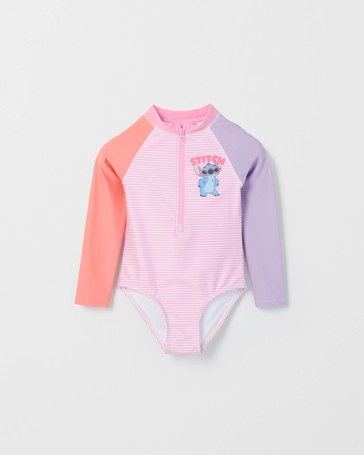 Disney Lilo & Stitch Colourblock Swim Surfsuit
