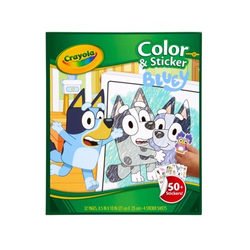 Crayola Colour and Sticker - Bluey