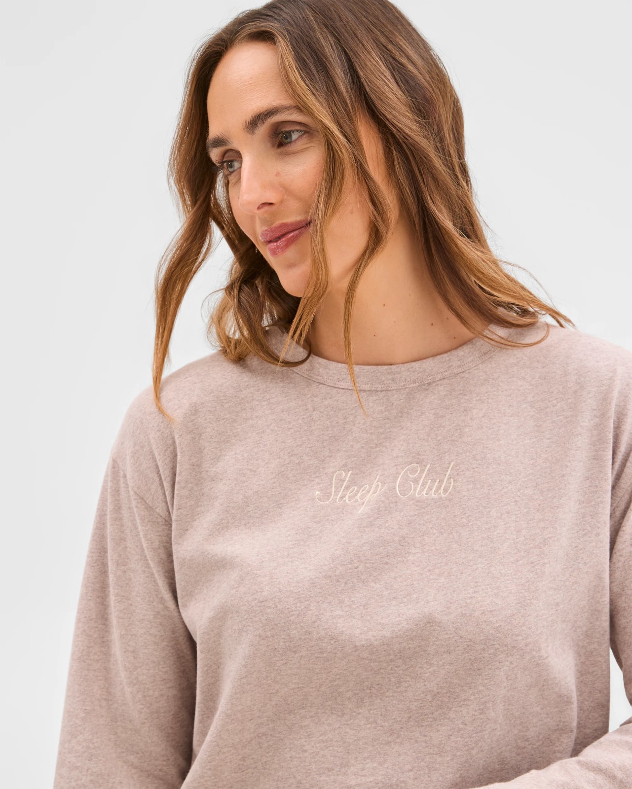 Lily Loves Australian Cotton Blend Long Sleeve Sleep Top 5 of 6