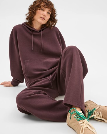 Active Australian Cotton Blend Crinkle Relaxed Pants