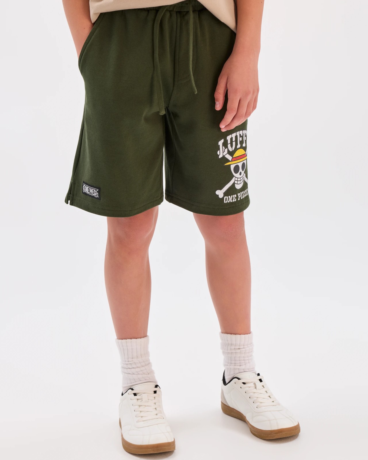 Licensed One Piece Cotton Jersey Shorts 3 of 6