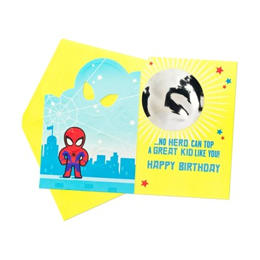 Hallmark Marvel Spiderman Birthday Card