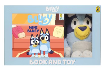 Mini Bluey Book and Toy Set