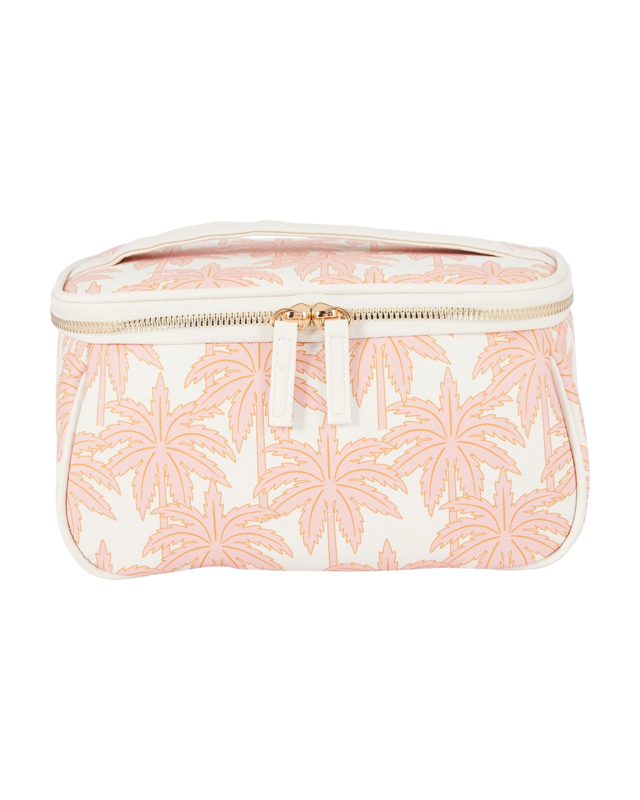 OXX Cosmetics Travel Bag - Pink Palm 2 of 6