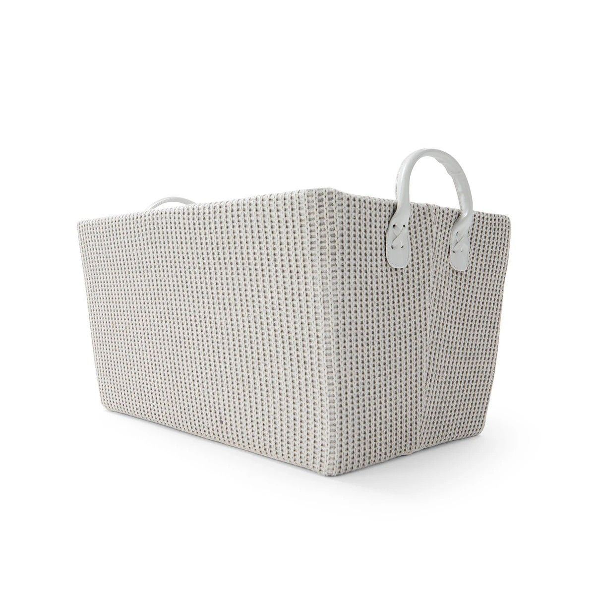 Rectangle Tapered Knitted Basket Grey Anko Target Australia