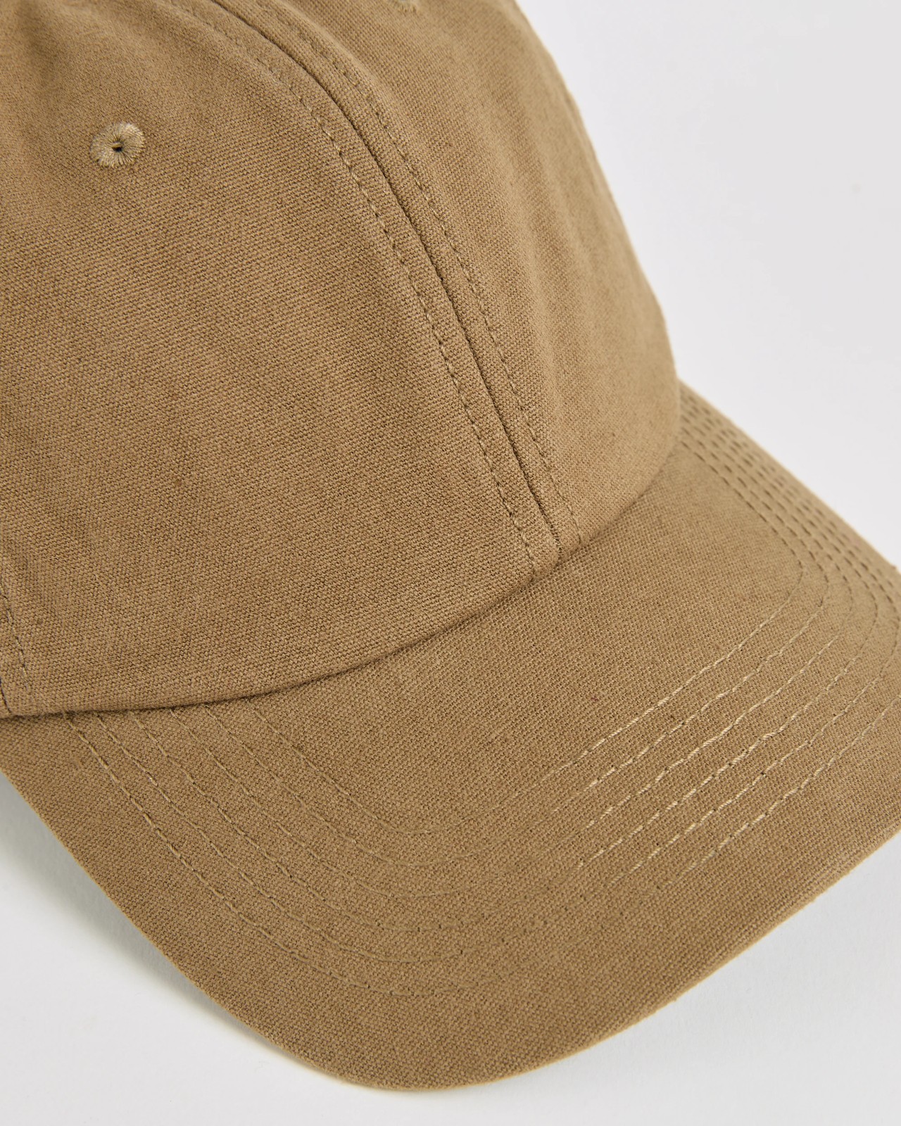 Washed Canvas Cap - Khaki 2 of 3