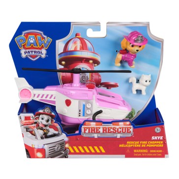 PAW Patrol Fire Rescue: Rescue Fire Chopper Toy
