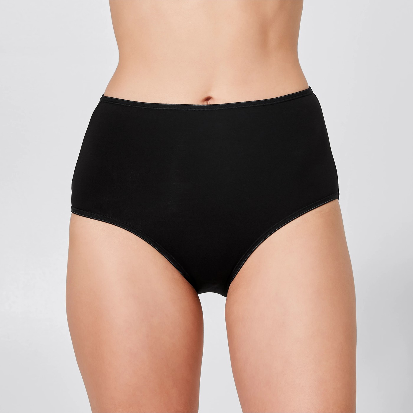 2 Pack Aloe Vera Infused Full Briefs - Black 4 of 4