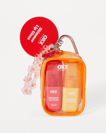 OXX Beauty Shimmer Lip Gloss Set - Gold