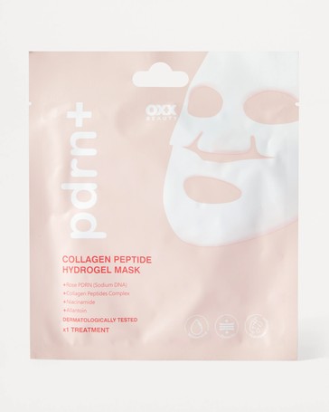 OXX Beauty PDRN+ Collagen Peptide Hydrogel Mask - Rose PDRN - Collagen Peptides Complex - Niacinamide and Allantoin