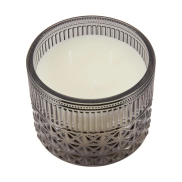 Smoke Geo Glass Candle - Anko