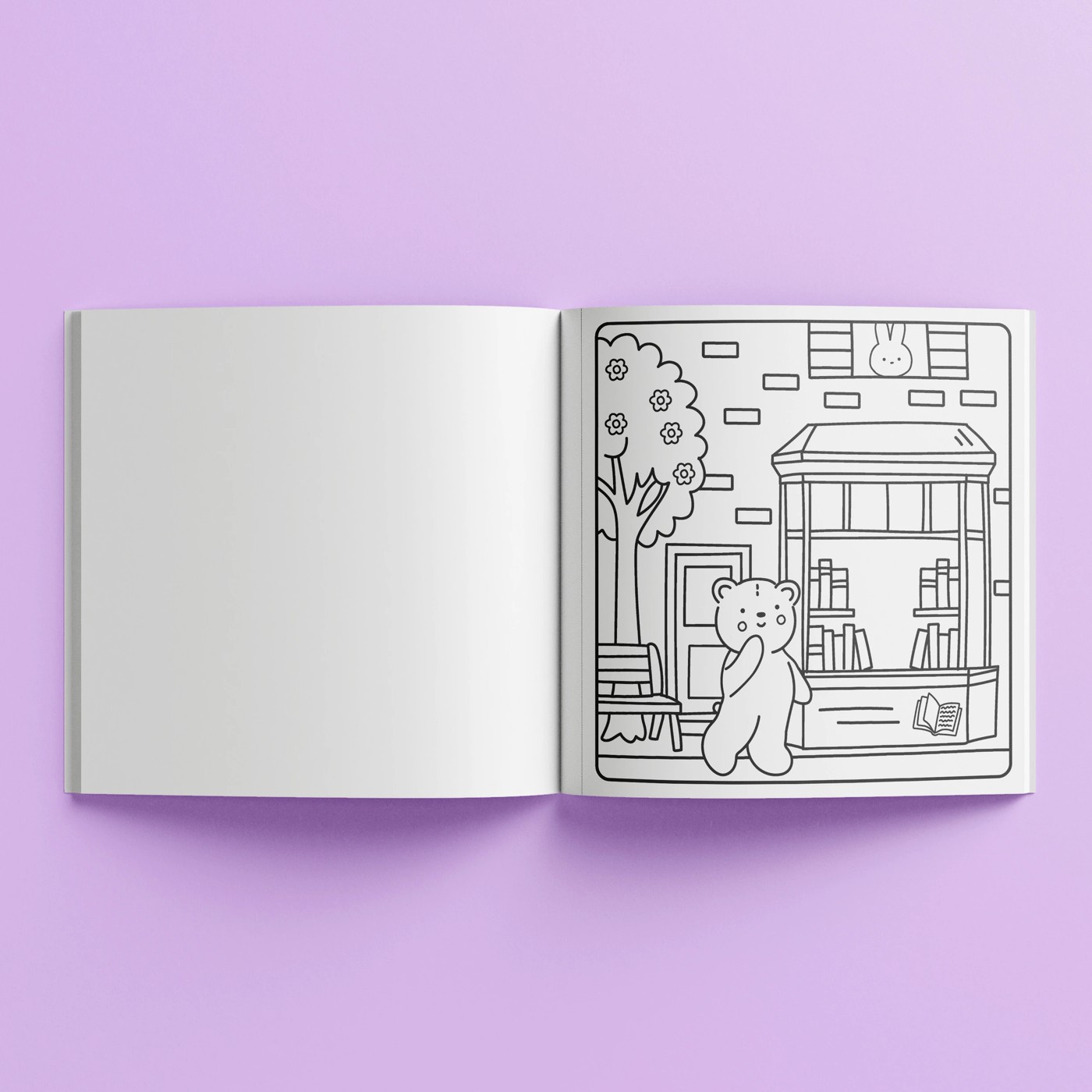 Sunny Vibes: Retail Therapy Cute & Bold Colouring Book 4 of 5