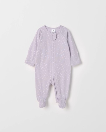 Baby Organic Cotton Zip Coverall
