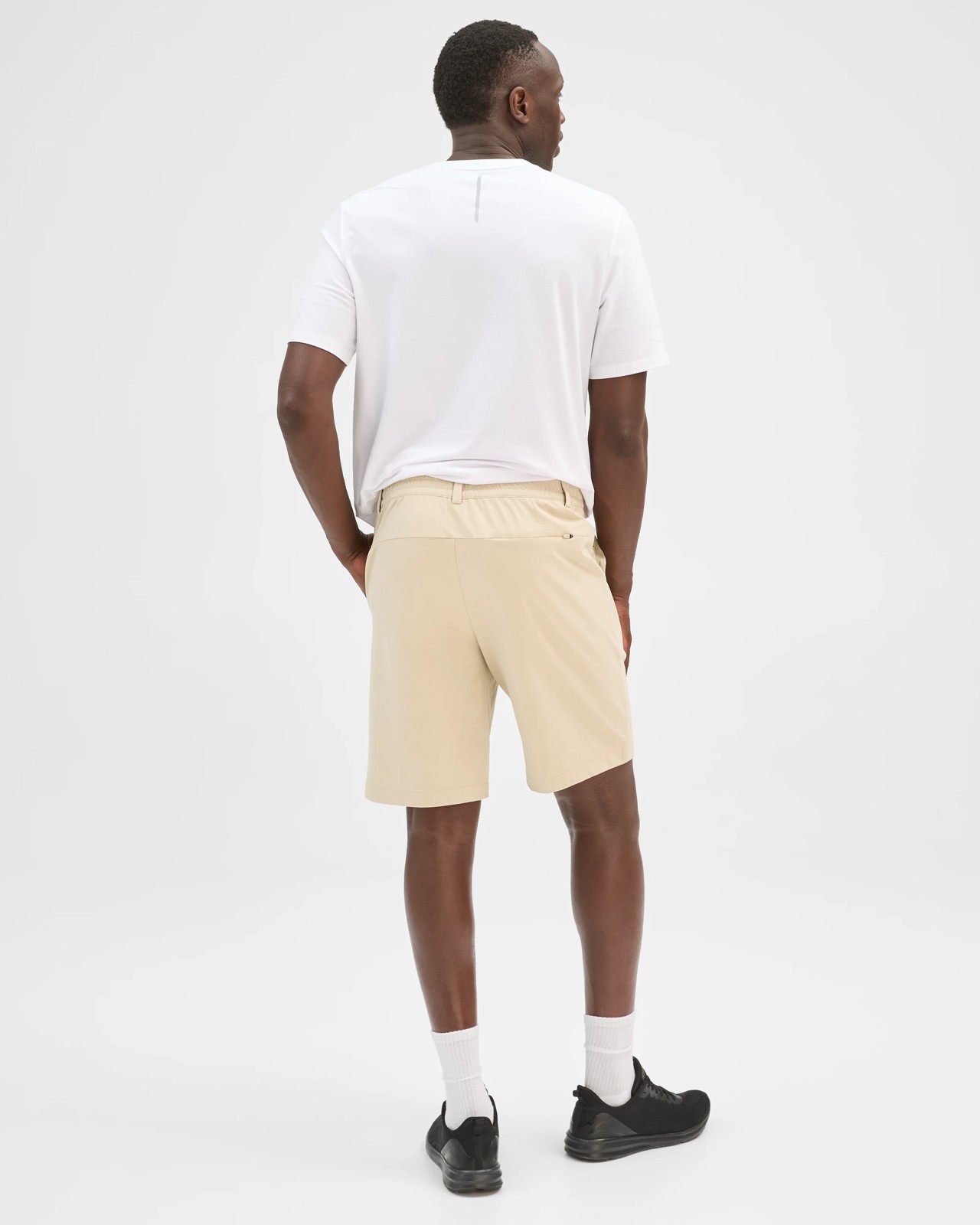 Active Hybrid Stretch Chino Shorts - Agate Grey 6 of 6