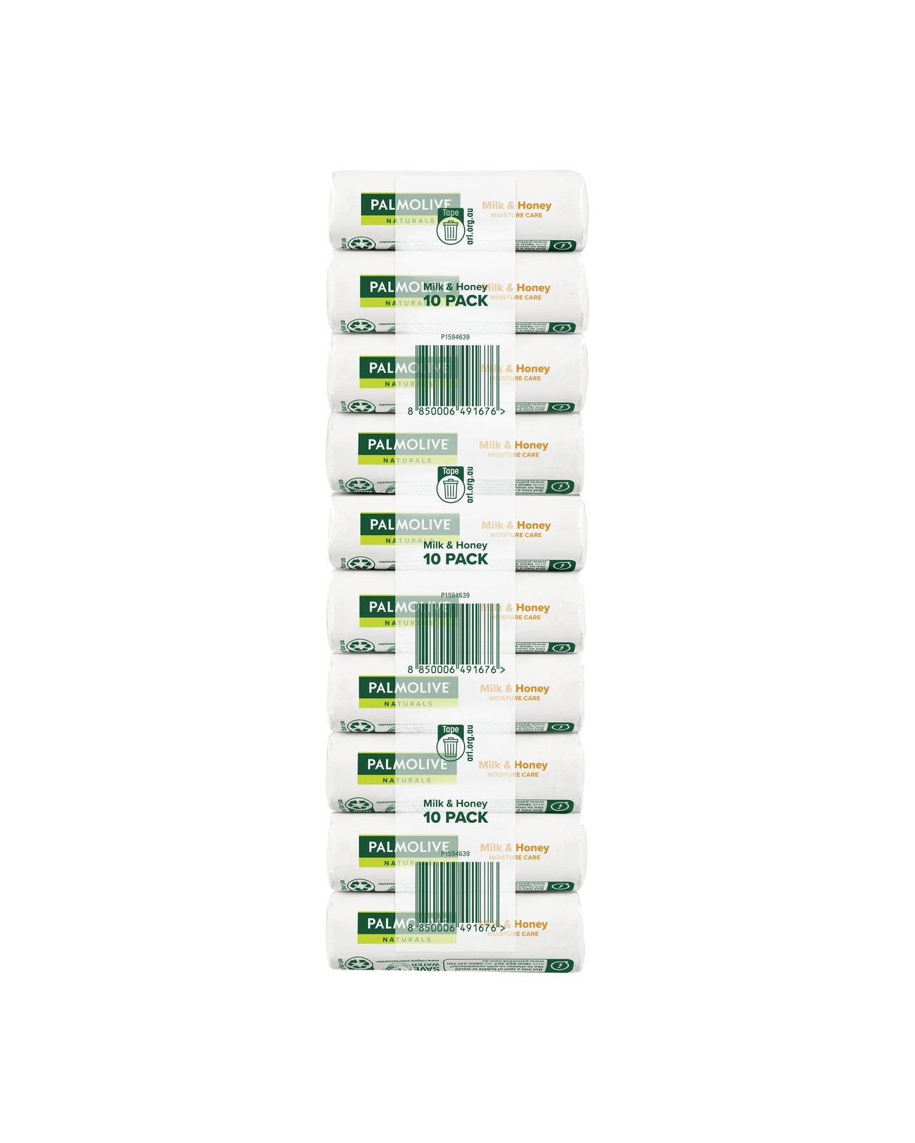 Palmolive Naturals Moisture Care Bar Soap, Milk & Honey - 10 Pack 5 of 5