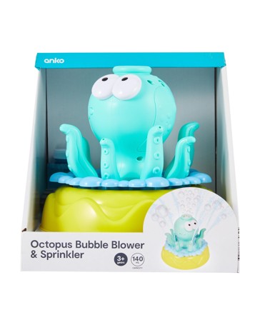 140ml Octopus Bubble Blower and Sprinkler