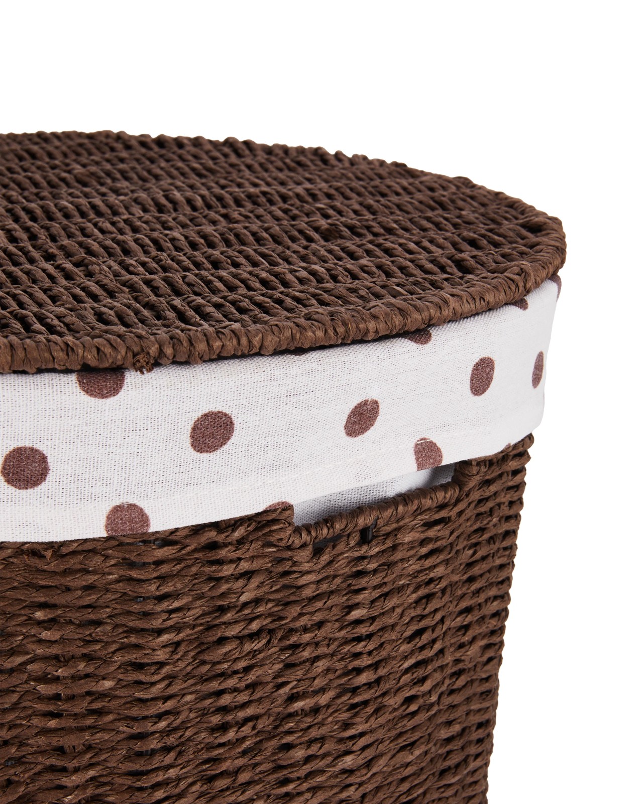 Anko Round Paper Rope Hamper with Lid 4 of 6