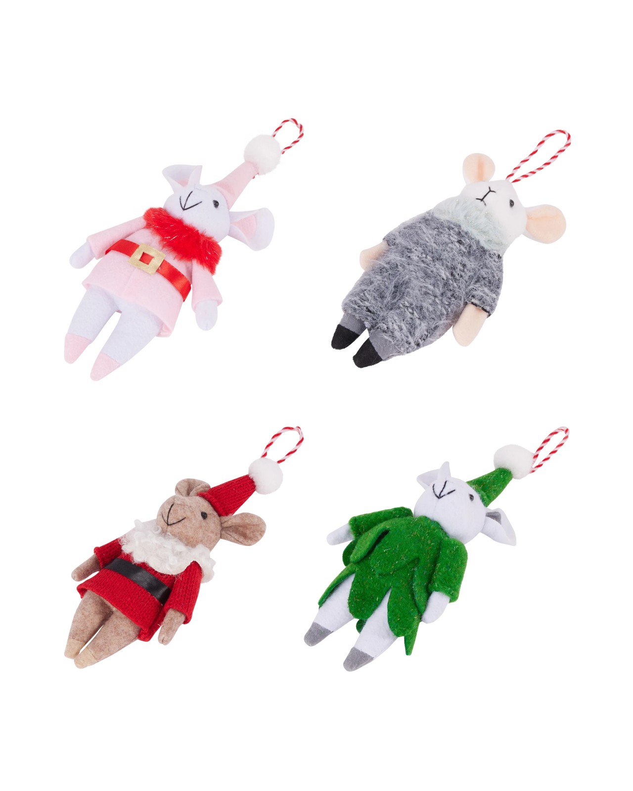 Anko Christmas Mouse Decoration - Assorted 3 of 5