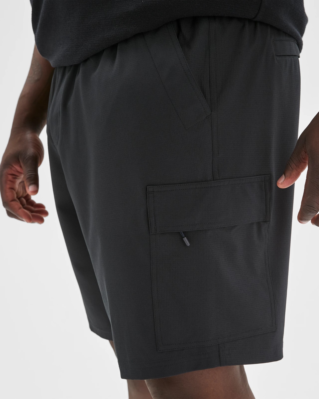 Plus Size Hybrid Shorts - Black 4 of 6